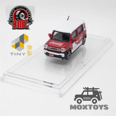 BMC x TINY 1:64 Hustler Red Diecast Model Car - Image 1 of 4