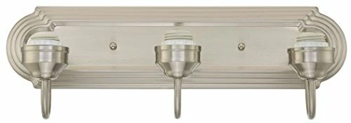 Accesorio de pared interior de níquel cepillado de tres luces Westinghouse 6300800 Foto 1 de 1