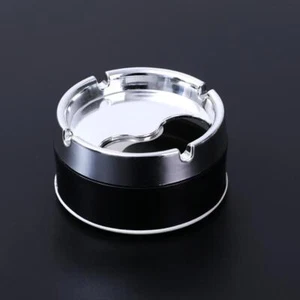 Posacenere in Acciaio Inox con Coperchio per Accessorio Fumare Casa Esterno Interno - Foto 1 di 12