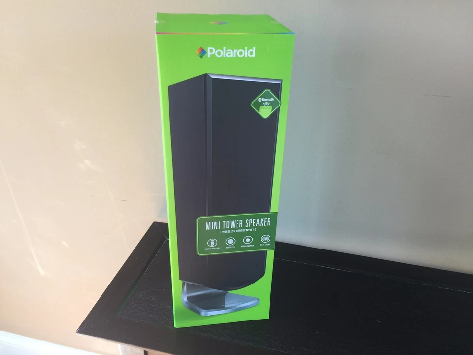 Alto-falante Polaroid Mini Bluetooth Tower - Novo - Imagem 1 de 1