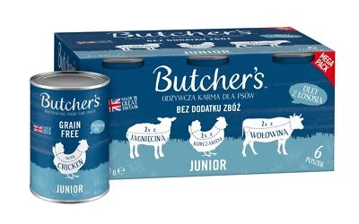 5011792009527 BUTCHER'S Original Junior Mega pack mix - nassfutter für Hund - Bild 1 von 3