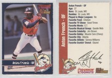 2003 Dunkin' Donuts Pawtucket Red Sox Anton French
