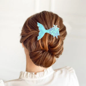 3 Pcs Mermaid Dress Hair Clips for Styling Barrettes Women Girls Accessories - Picture 1 of 12