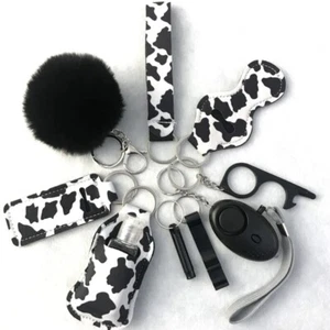 Cow Print Keychain 10-piece Set - Picture 1 of 1