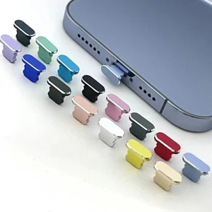 3X Anti Dust Plug Cover Charger Port Cap for iphone 14 13 12 11 X XR Max 8 7 - Picture 1 of 11