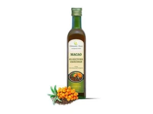 Buckthorn Oil Cold-Pressed Unrefined Organic Oils Hippophae Rhamnoides 500 ML - Picture 1 of 2