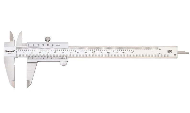 Starrett 125mea-6/150 Vernier Caliper 6 Inch Range