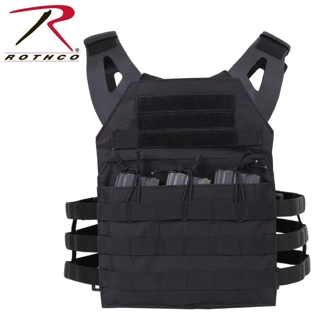 Rothco Lightweight Carrier Vest - Black - Image 1 of 1