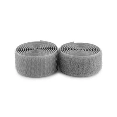 1 Inch Sew On Hook and Loop Tape 1 Yard Nylon Fabric Fastener for Bags Clothes - Image 1 of 4