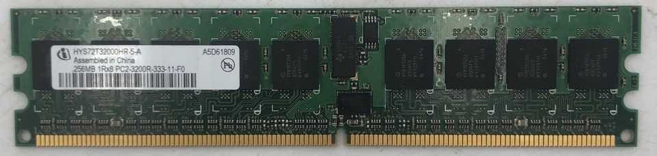 Memoria RAM de servidor Infineon HYS72T32000HR-5-A 256 MB DDR2 Foto 1 de 1