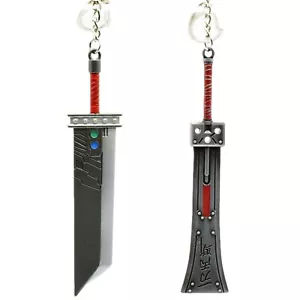 Final Fantasy 7 VII Remake Cloud Strife Buster Spada Portachiavi Portachiavi - Foto 1 di 9