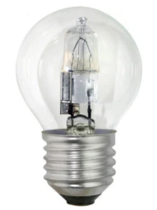 BELL 05219 - 18W (23W) ES E27 Golf Ball 45mm Round Clear Halogen, 2700K Dimmable - Picture 1 of 1