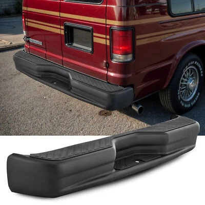 For 1992-2014 E150 E250 Ford Econoline Black Rear Step Bumper Assembly Completed - Изображение 1 из 4
