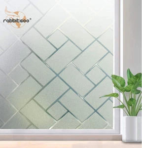 rabbitgoo Window Privacy Film Frosted Static Cling Sticker Decorative Vinly - Picture 1 of 9