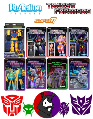 Transformers Beast Wars ReAction Figure Assortment - Pick and Choose - Super7 - Image 1 of 2