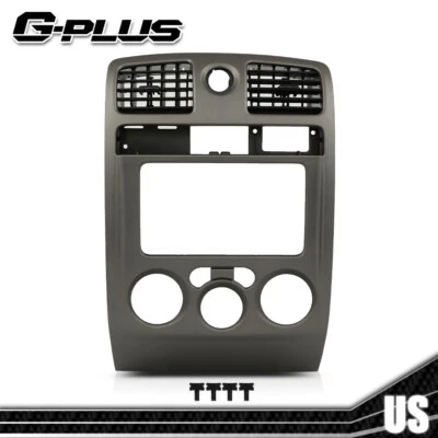 Center Dash Radio Vent Bezel Gray Fit For 2004-2012 Chevy Colorado GMC Canyon - Image 1 of 4