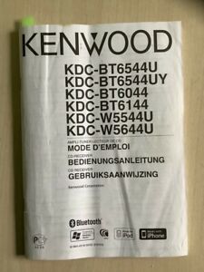 Bedienungs Anleitung CD Autoradio Kenwood KDC BT 6544 U