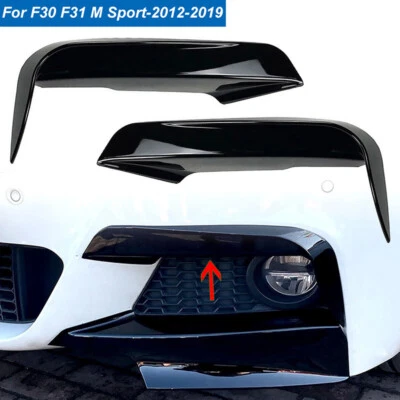 1 par de embellecedores de marco de luz antiniebla aptos para BMW Serie 3 F30 F31 M Sport 2012-2019 Foto 1 de 4