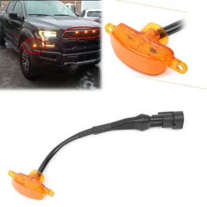 Front Upper Grill Grilles Amber LED Light FOR Ford F150/F-150 Grille 2004-2017 - Foto 1 di 8