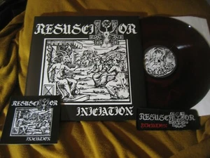 RESUSCITATOR iniciation DIE HARD VINYL LP judas iscariot profanatica - Picture 1 of 4