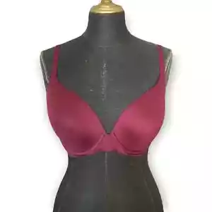 Aerie Bra Sunnie Style Maroon Full Coverage Size 34D - Picture 1 of 5