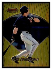 1996 Bowman's Best Gold Jim Edmonds #22   California Angels