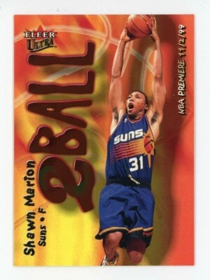 2000-01 Fleer Ultra 2Ball #TB11 Shawn Marion - Phoenix Suns - Image 1 of 2