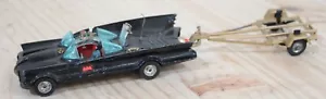 RARE Vintage Corgi 267 Batman Batmobile w/Trailer - Picture 1 of 9