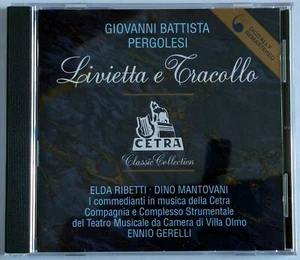 Giovanni Battista Pergolesi - Livietta e Tracollo (1994) CD, Intermezzo, gebr. - Picture 1 of 2