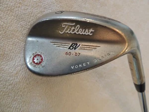 Cuña Titleist Vokey Design Spin Millled BV 60-07. Eje flexible de cuña de acero. Derecha - Imagen 1 de 11
