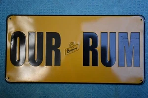 RARE BUNDABERG RUM Licenced Plate - GR8 4 Man Cave COLLECTION. Rare Design. NEW - Bild 1 von 1