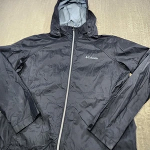 Columbia Jacket Women XL Switchback II Omni Shield Water Resistant Black Zip - Picture 1 of 11