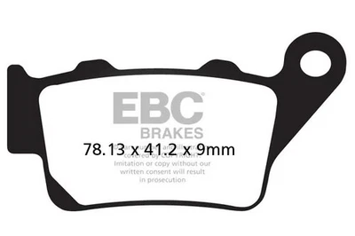 Plaquettes de frein frittage série Sfa-HH scooter Ebc Bmw C1 125-200 Yamaha... - Photo 1/2