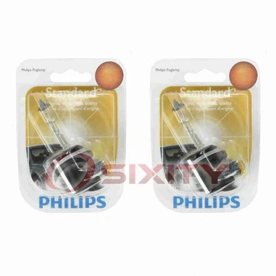 2 pc Philips Front Fog Light Bulbs for Lincoln Blackwood Navigator 1998-2003 vc - Image 1 of 4