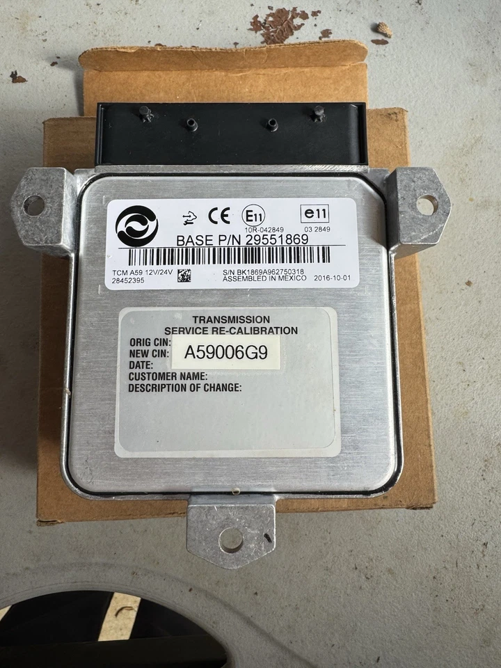 Módulo de control de transmisión Chevy/GMC 5500 2006 Allison Foto 1 de 4