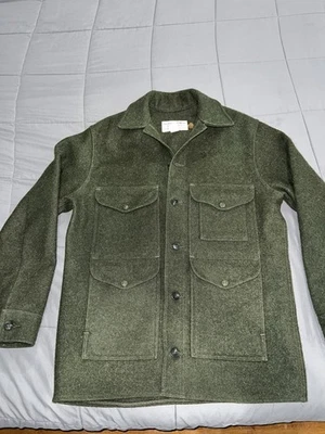 Vintage CC Filson Virgin Wool Mackinaw Cruiser Jacket Made In USA Mens 42 Large - Image 1 of 4