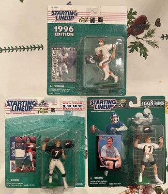 1996 1997 1998 John Elway стартовый состав NFL Denver Broncos фигурки как новый на картонке - Изображение 1 из 4