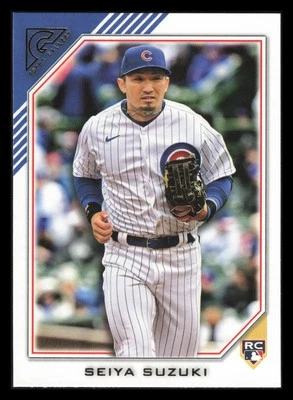 Seiya Suzuki RC 2022 Topps Gallery #137 Chicago Cubs - Image 1 of 2