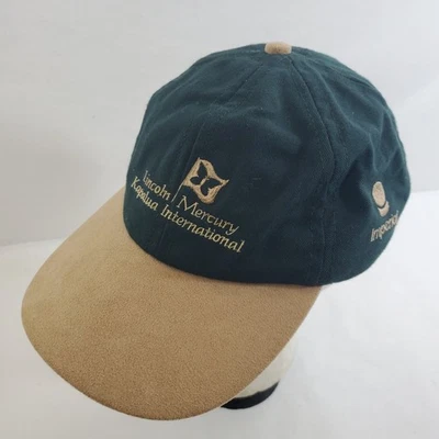 Sombrero ajustable verde tostado Imperial Lincoln Mercury Kapalua International para hombre Foto 1 de 4