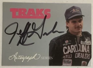 1992 Traks Jeff Gordon Autograph Series RC Auto 1st Certified Signature MINT - Picture 1 of 2
