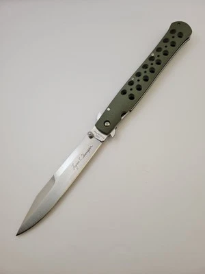 Cold Steel Limited Edition Lynn Thompson Signature Ti-Lite Flipper Knife 26C6AA - Image 1 of 4