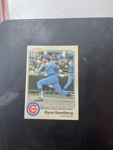 Ryne Sandberg 1983 FLEER RC #507 CHICAGO CUBS! nrmt - Picture 1 of 2