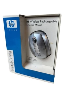 New! 2005 HP Wireless Optical Ergo Mouse with USB receiver PP034AA#ABA - Picture 1 of 4