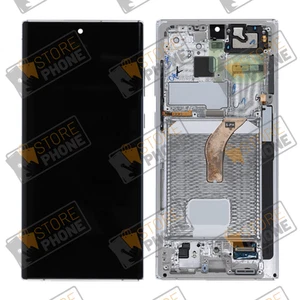 Ecran Complet OLED Samsung Galaxy S22 Ultra 5G SM-S908 Blanc - Photo 1/1
