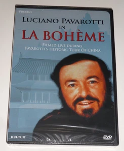 Luciano Pavarotti in La Boheme DVD Puccini 1986 classical opera music tenor NEW! - Imagen 1 de 4