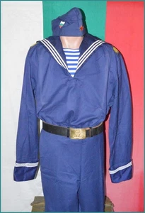 Esercito Bulgaro Marina Militare Marinaio Estivo Mess uniforme tg. XL - Foto 1 di 7