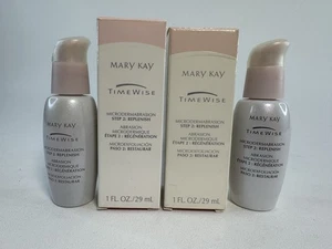 Mary Kay Timewise Microdermabrasión Paso 2 Reponer Piel 1 OZ Lote de 2 - Imagen 1 de 3
