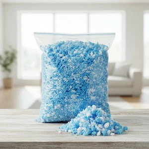 Durafoam geschredderter PU-Schaum Krümelfüllung hypoallergen - Kissen Kissen - Bild 1 von 9