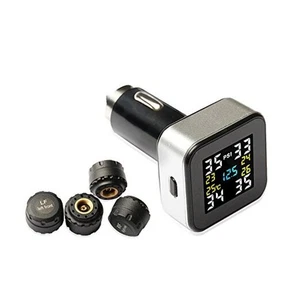  Kabelloses Reifendruckkontrollsystem, Universal RDKS mit quadratischer Anzeige - Bild 1 von 7