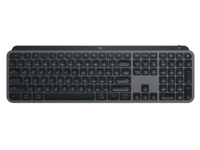 Logitech MX Keys S Advanced Wireless Illuminated Keyboard - Graphite 920-011563 - image 1 of 4